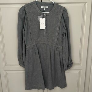 joie Arrazi heather grey dress. Medium